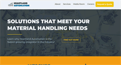 Desktop Screenshot of heartland-automation.com